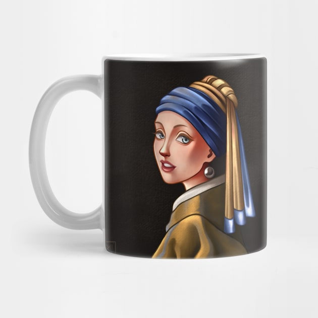 Girl with a Pearl Earring by Smilla